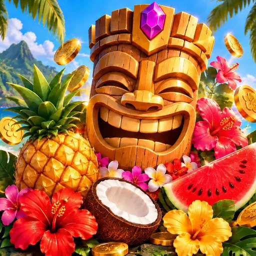 Aloha! Cluster Pays slot cover artwork